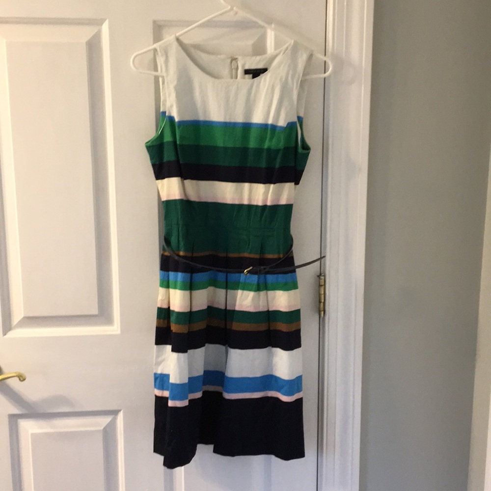 TOMMY HILFIGER STRIPED DRESS